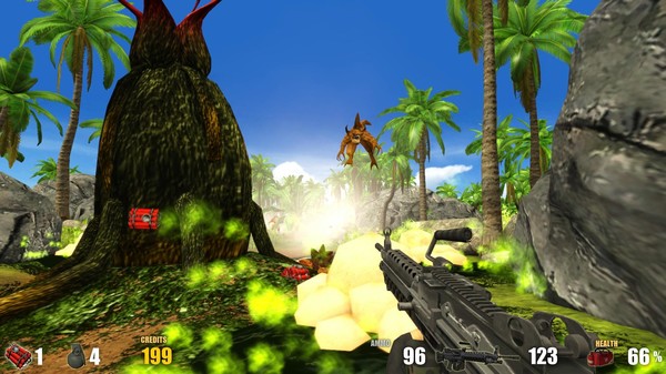Action Alien: Tropical screenshot 4