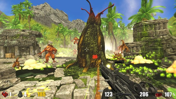 Action Alien: Tropical screenshot 2