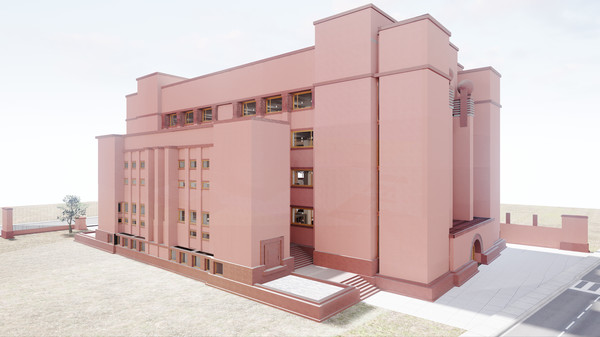 Larkin building by Frank Lloyd Wright screenshot 3