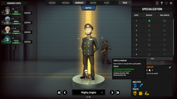 Armored Battle Crew [World War 1] - Tank Warfare and Crew Management Simulator screenshot 10