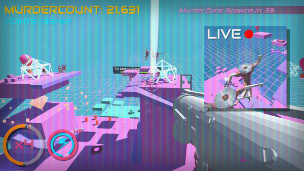 Murderwave: Digital Slaughter screenshot 1