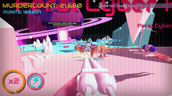 Murderwave: Digital Slaughter screenshot 2