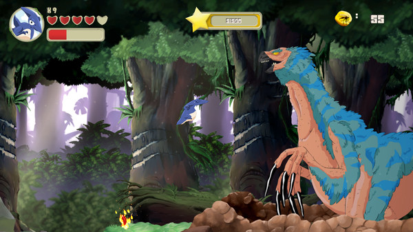Super Saurio Fly: Jurassic Edition screenshot 2