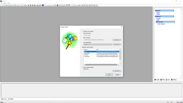 GLBasic SDK - A Multiplatform BASIC Compiler screenshot 1