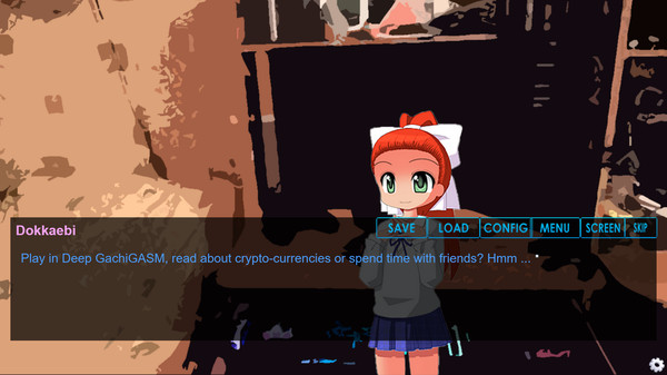 Crypto Girl The Visual Novel screenshot 1