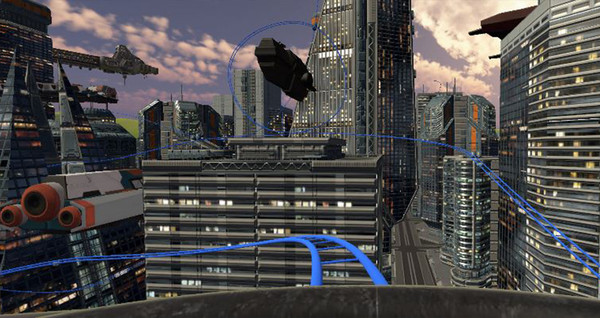 Future City Coaster screenshot 1