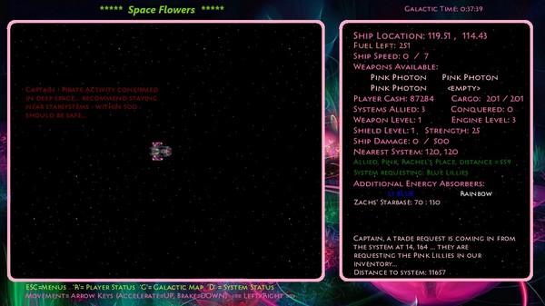 Space Flowers screenshot 5