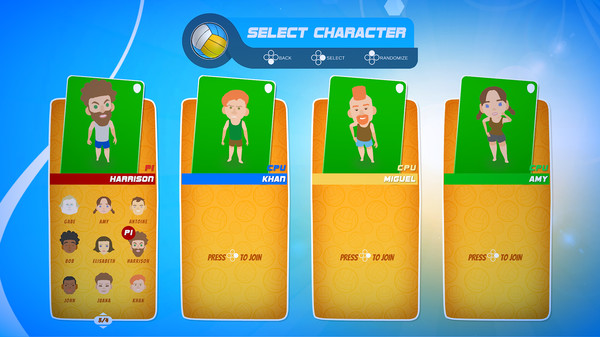 Super Volley Blast screenshot 1