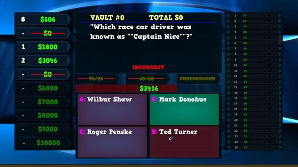 Trivia Vault: Auto Racing Trivia screenshot 4