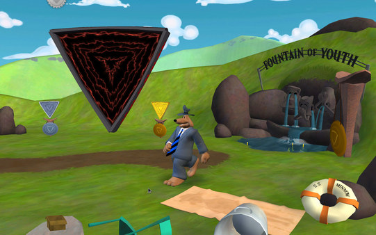 Sam & Max 202: Moai Better Blues screenshot 1