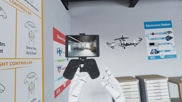School Fab Lab VR screenshot 2