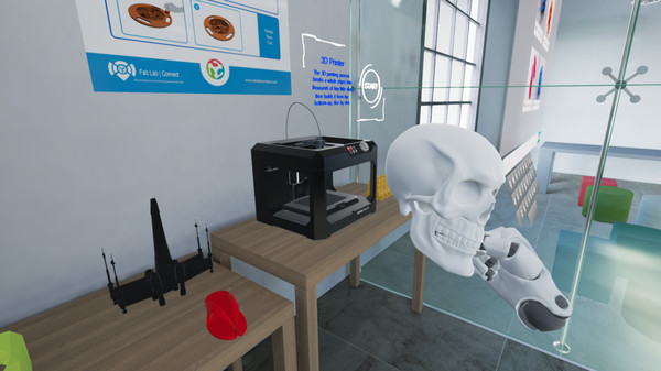 School Fab Lab VR screenshot 8