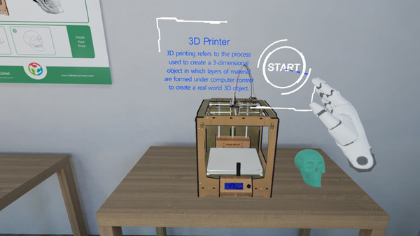 School Fab Lab VR screenshot 7