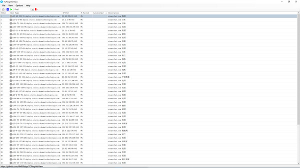 TCPingInfoView screenshot 3