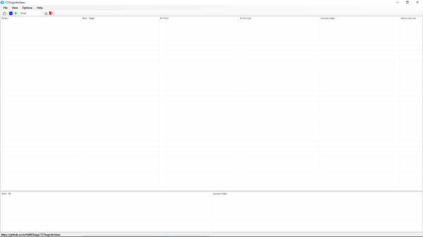 TCPingInfoView screenshot 0