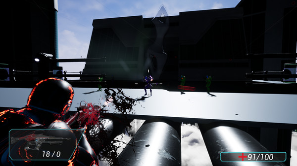 Robots Attack On Vapeland screenshot 2