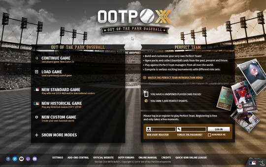 Out of the Park Baseball 20 screenshot 1