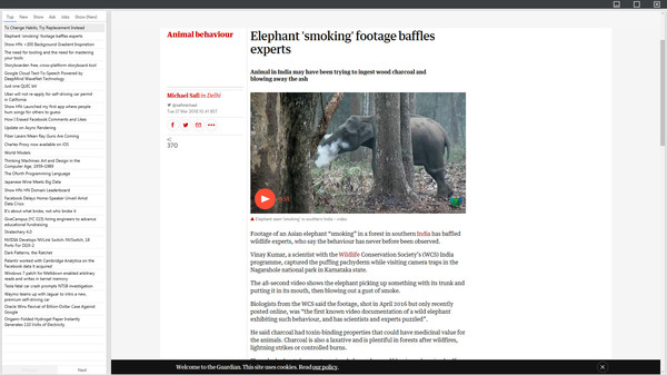 Hacker News Reader screenshot 3