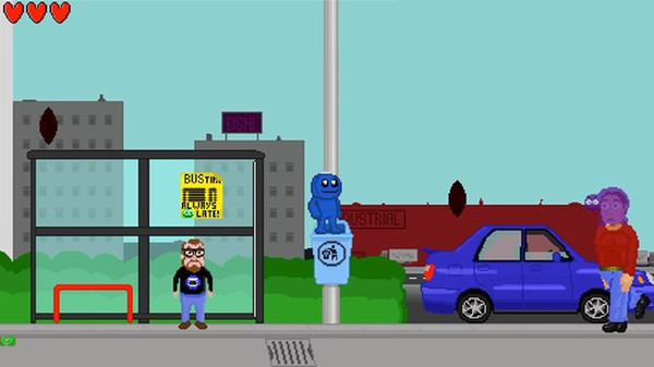Bishi and the Alien Slime Invasion! screenshot 1