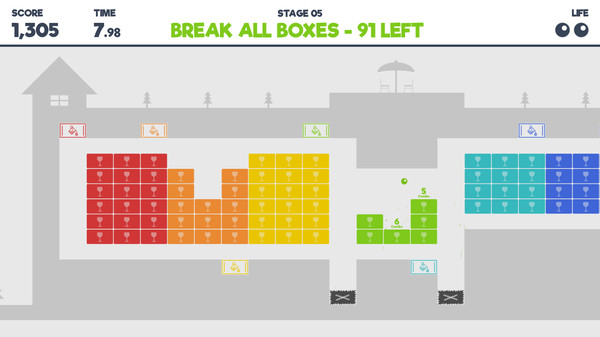 Bouncy Butter Ball screenshot 1
