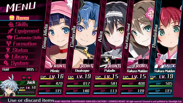 Mary Skelter: Nightmares screenshot 6