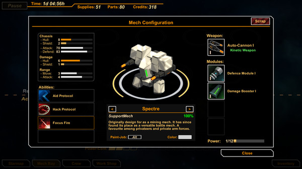 MechCorp screenshot 2