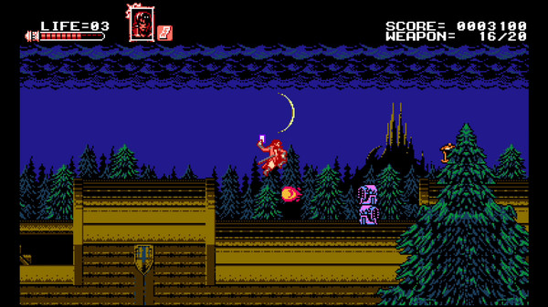 Bloodstained: Curse of the Moon screenshot 2