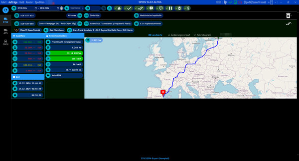 SpedV screenshot 1