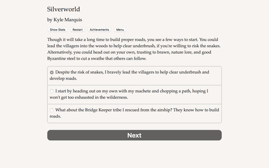 Silverworld screenshot 1