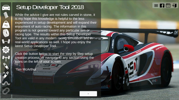 Setup Developer Tool 2018 screenshot 0