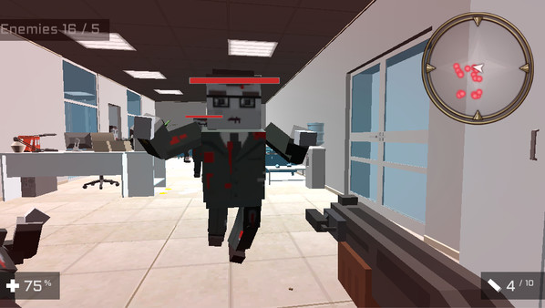 Square Head Zombies 2 - FPS Game screenshot 1