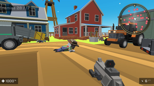 Square Head Zombies 2 - FPS Game screenshot 4