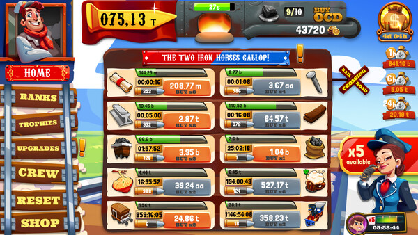 Wild West Saga: Idle Tycoon Clicker screenshot 8