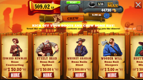 Wild West Saga: Idle Tycoon Clicker screenshot 11