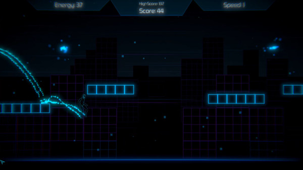 Neon Void Runner screenshot 1