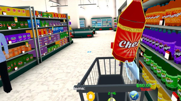 Supermarket VR and mini-games screenshot 3