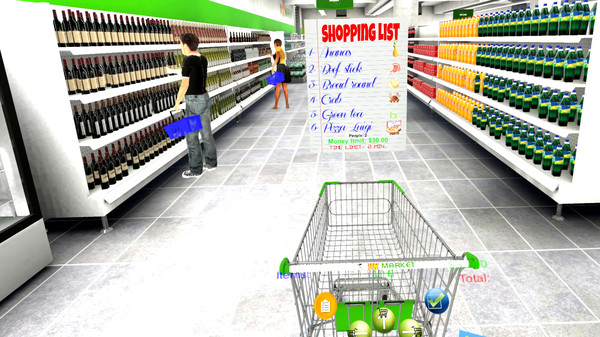 Supermarket VR and mini-games screenshot 2