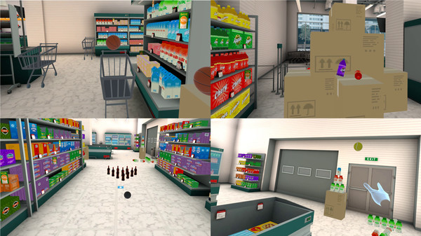 Supermarket VR and mini-games screenshot 5