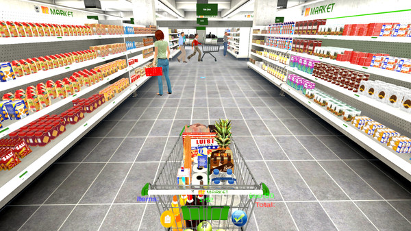 Supermarket VR and mini-games screenshot 1