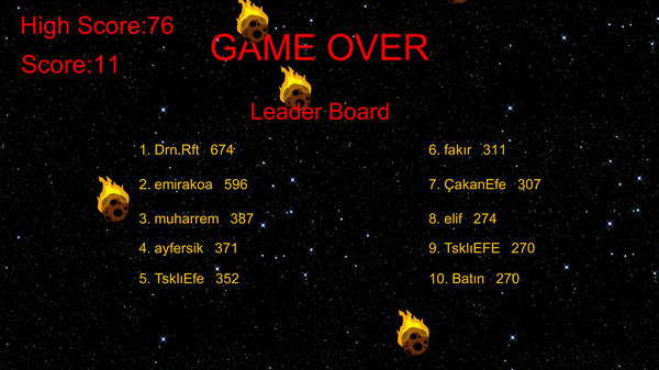Meteor Shower screenshot 5