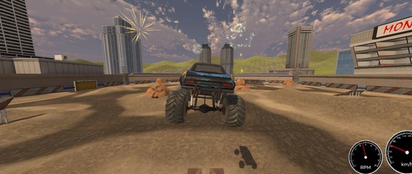 Monster Truck Drive screenshot 1