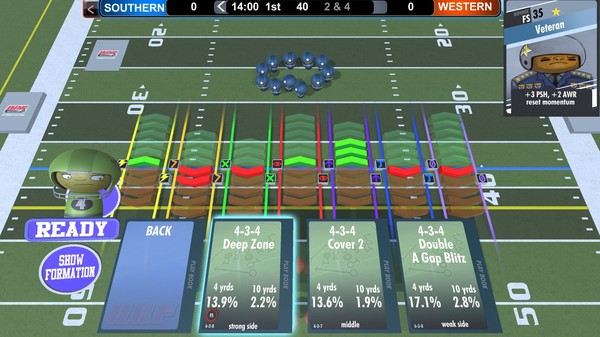 Action Card Football screenshot 1