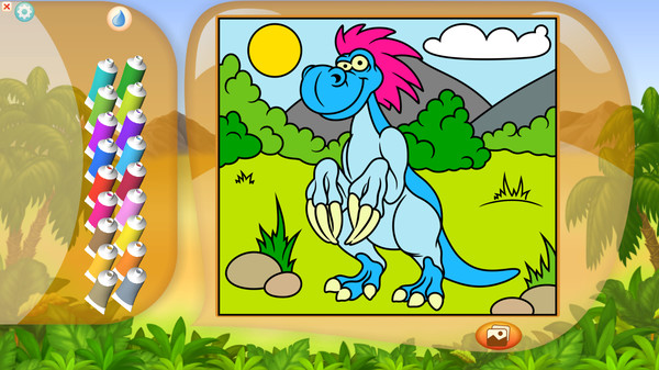 Color by Numbers - Dinosaurs screenshot 5
