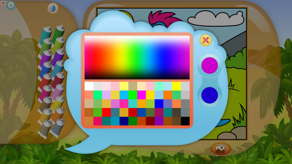 Color by Numbers - Dinosaurs screenshot 4