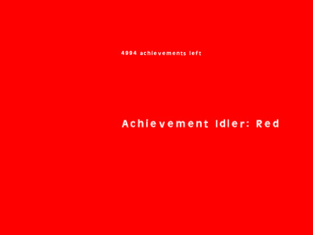 Achievement Idler: Red screenshot 4