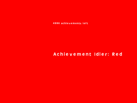 Achievement Idler: Red screenshot 2