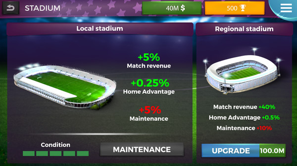 Women's Soccer/Football Manager screenshot 1