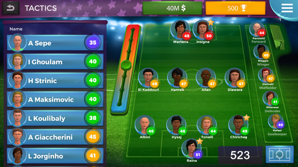 Women's Soccer/Football Manager screenshot 2