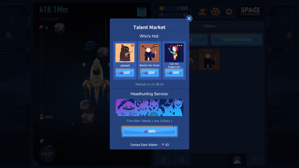 Space Colonizers Idle Clicker screenshot 5