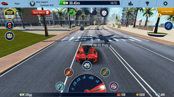 Idle Racing GO: Clicker Tycoon screenshot 1